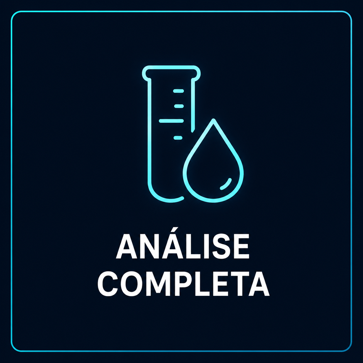Análise completa da água para diagnóstico técnico